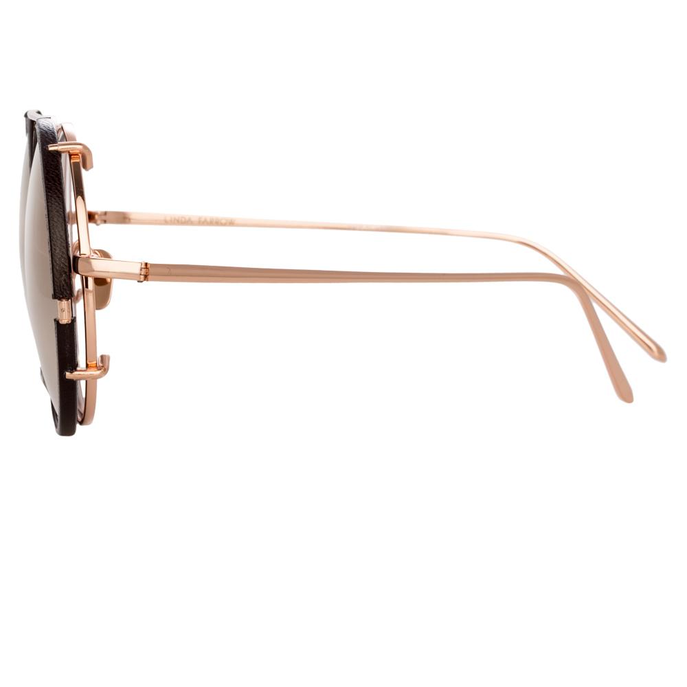 Color_LFL782C5SUN - Linda Farrow Dalal C5 Round Sunglasses