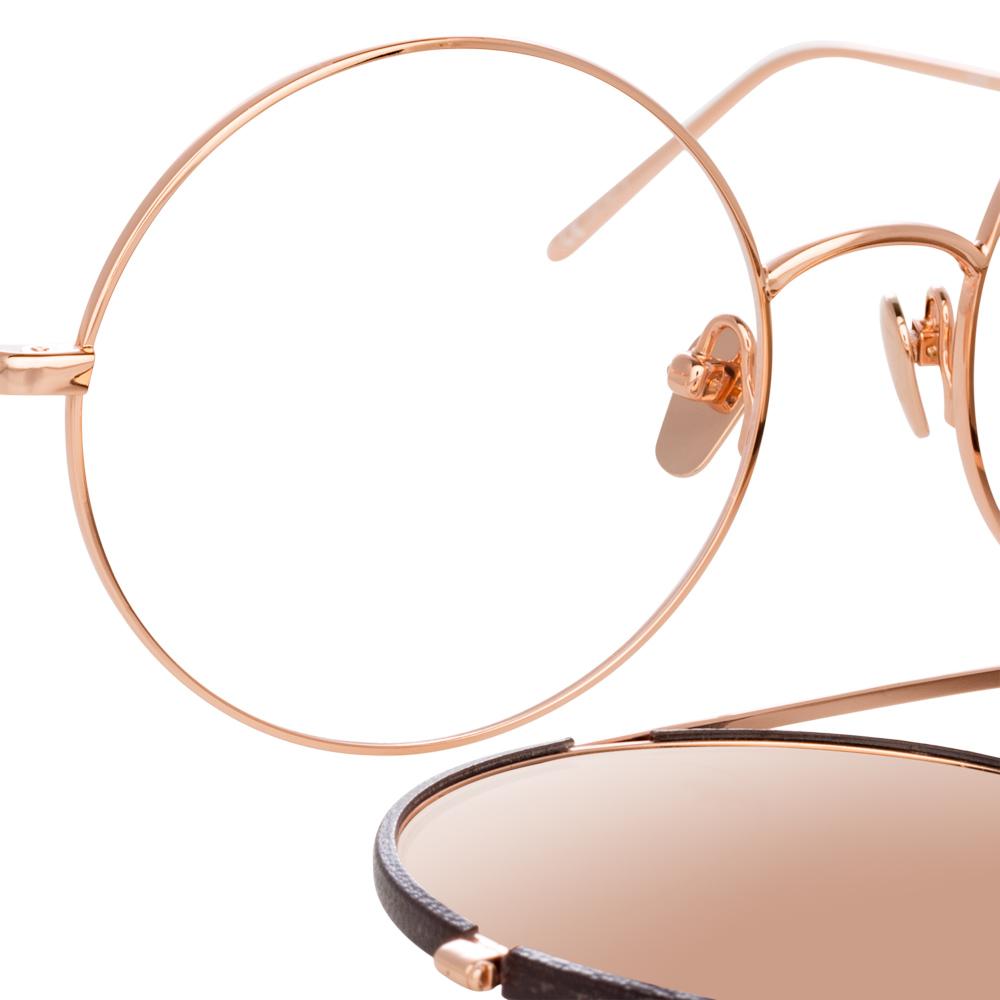 Color_LFL782C5SUN - Linda Farrow Dalal C5 Round Sunglasses