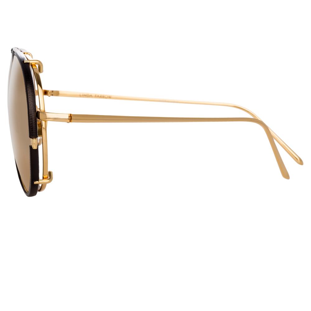 Color_LFL783C1SUN - Linda Farrow Rayan C1 Aviator Sunglasses