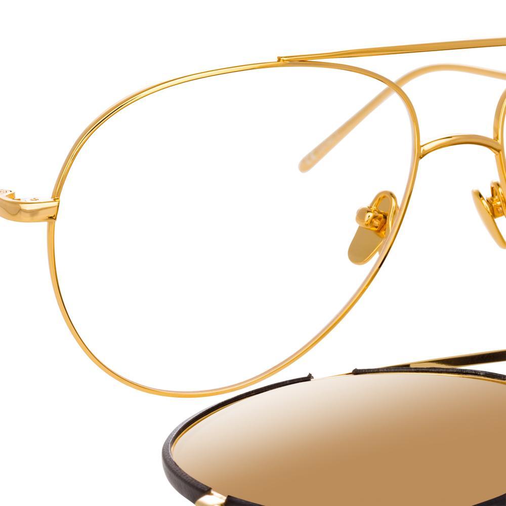 Color_LFL783C1SUN - Linda Farrow Rayan C1 Aviator Sunglasses