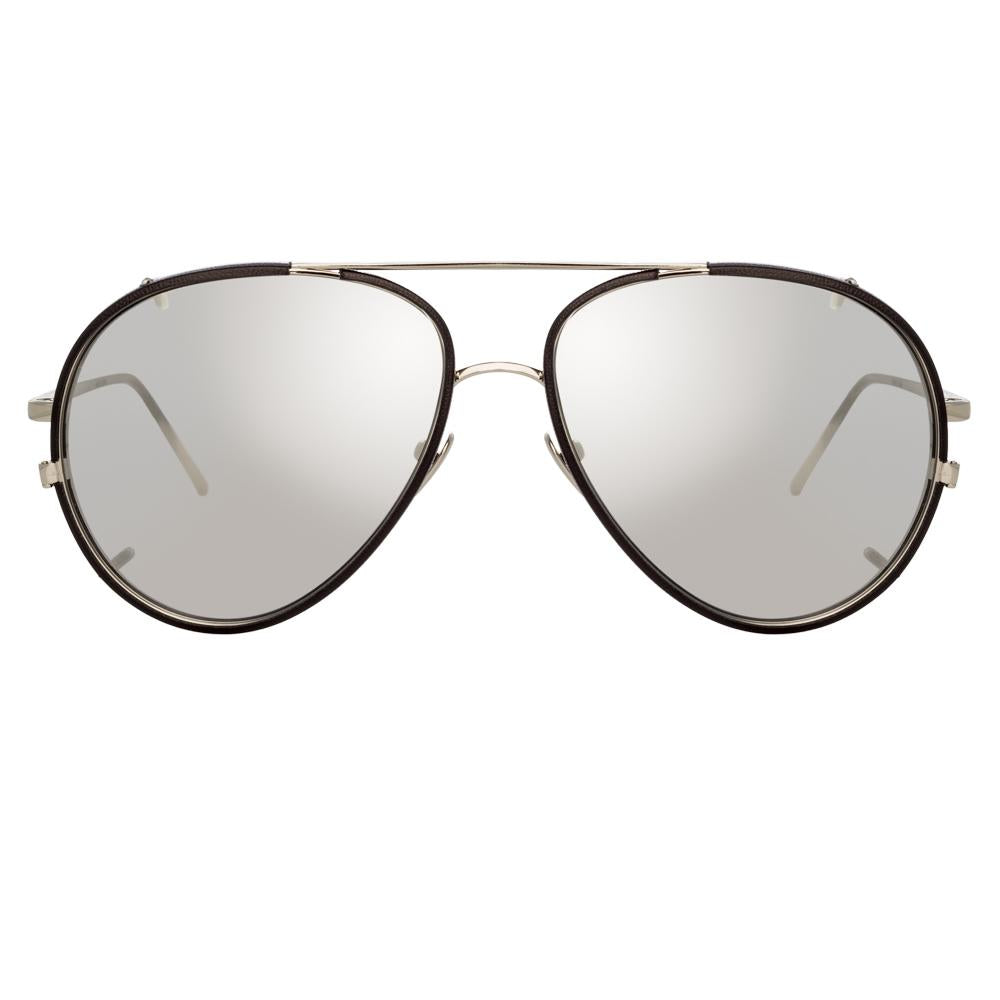 Color_LFL783C2SUN - Linda Farrow Rayan C2 Aviator Sunglasses