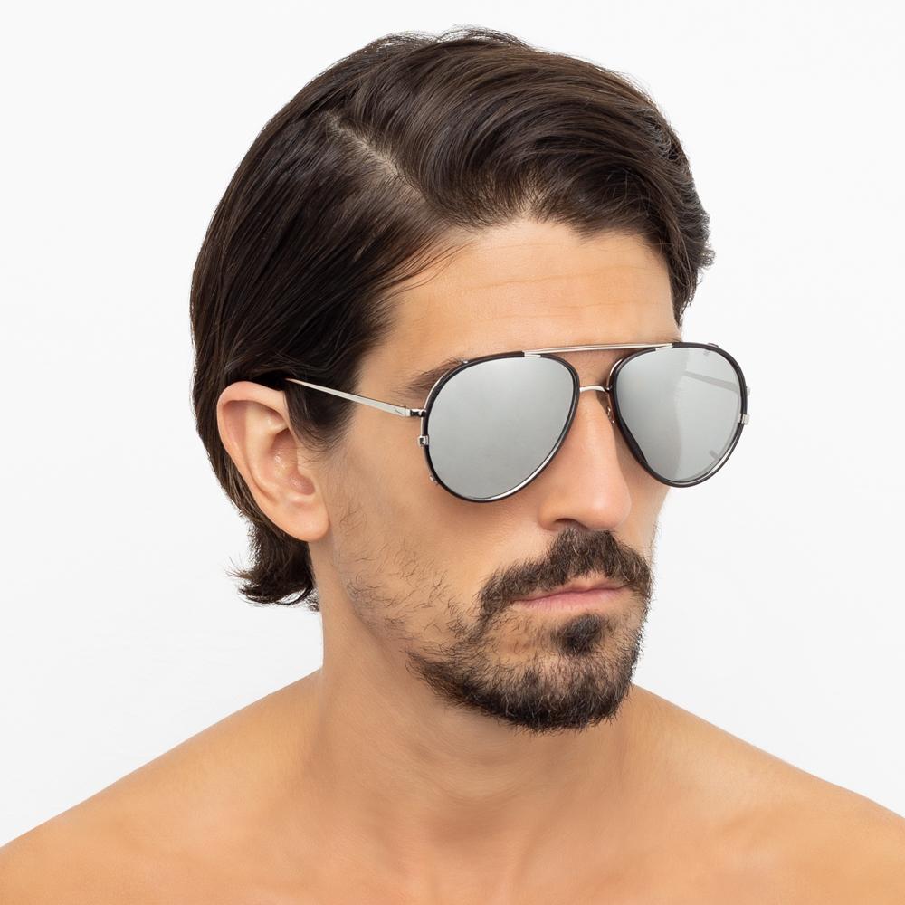 Color_LFL783C2SUN - Linda Farrow Rayan C2 Aviator Sunglasses