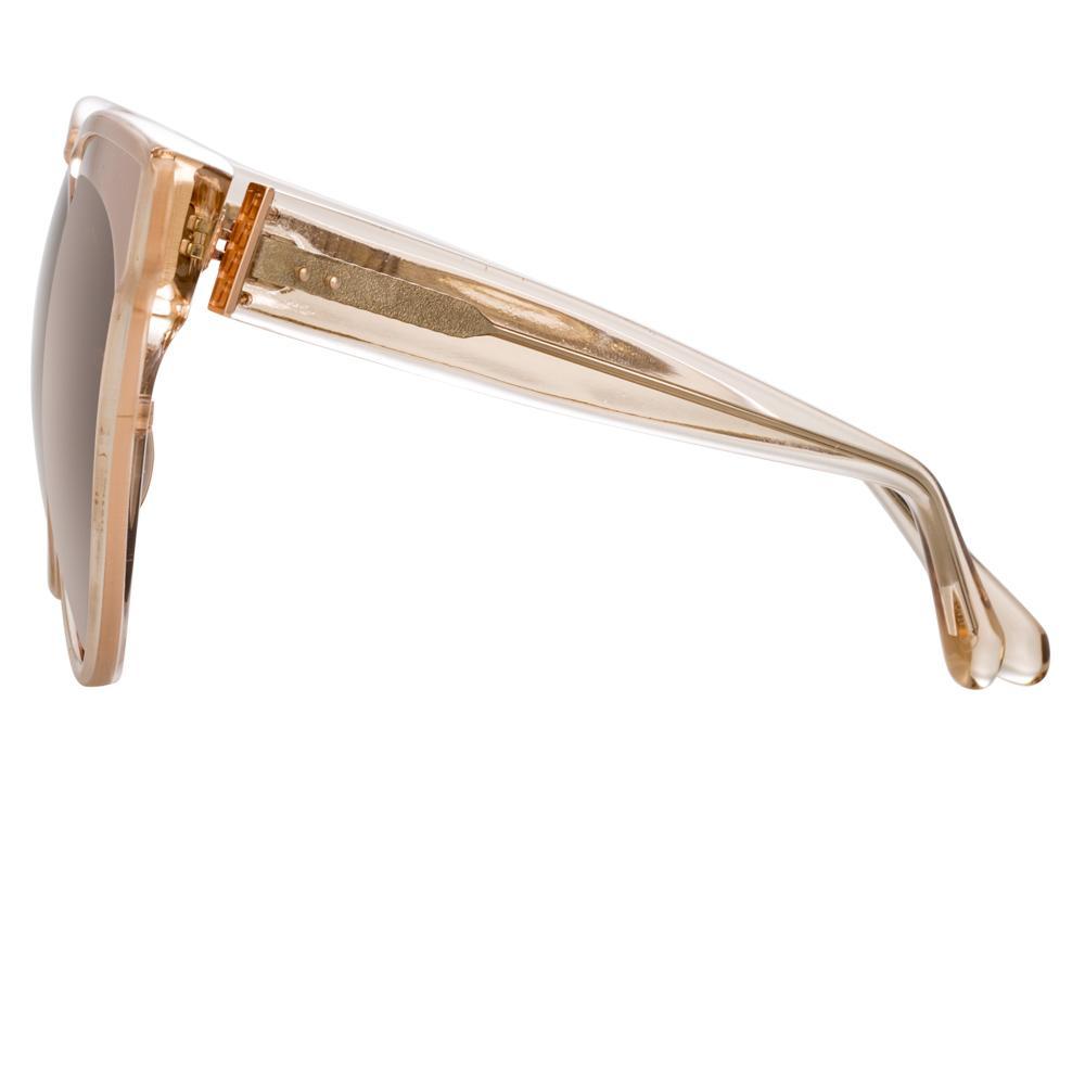 Color_LFL790C4SUN - Linda Farrow Sami C4 Oversized Sunglasses