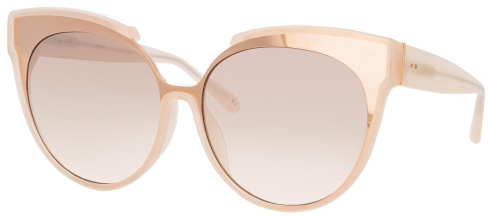 Color_LFL790C6SUN - Linda Farrow Sami C6 Oversized Sunglasses
