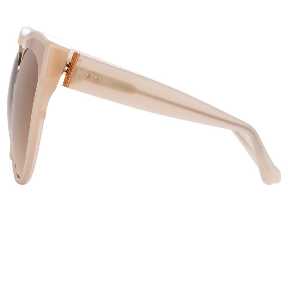 Color_LFL790C6SUN - Linda Farrow Sami C6 Oversized Sunglasses