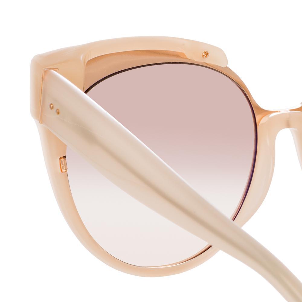 Color_LFL790C6SUN - Linda Farrow Sami C6 Oversized Sunglasses