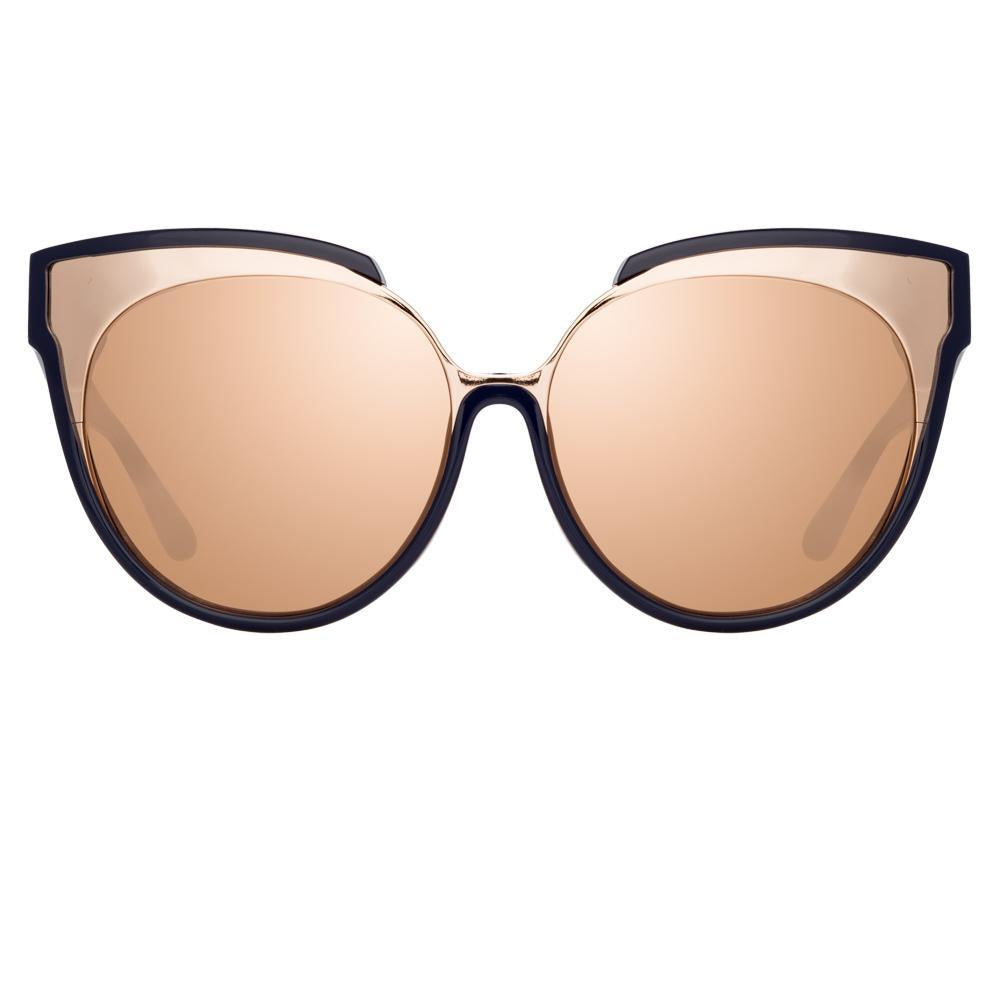 Color_LFL790C7SUN - Linda Farrow Sami C7 Oversized Sunglasses
