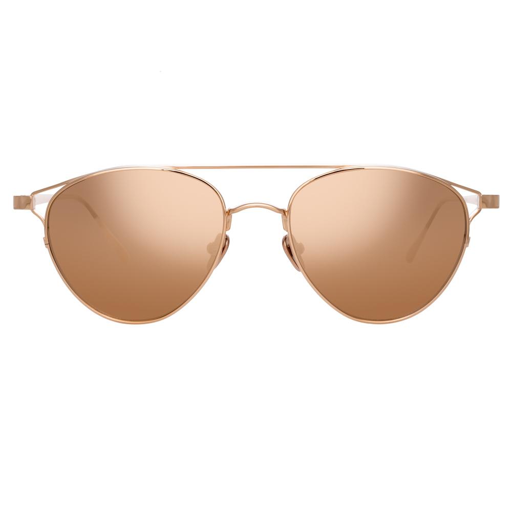 Color_LFL804C3SUN - Linda Farrow Omar C3 Aviator Sunglasses