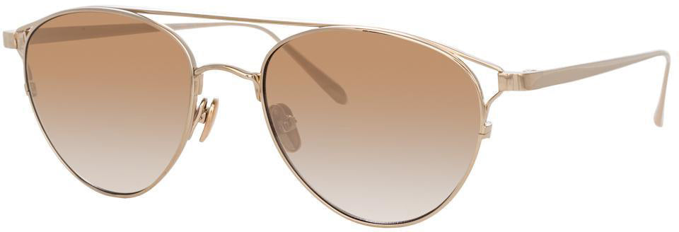 Color_LFL804C5SUN - Linda Farrow Omar C5 Aviator Sunglasses
