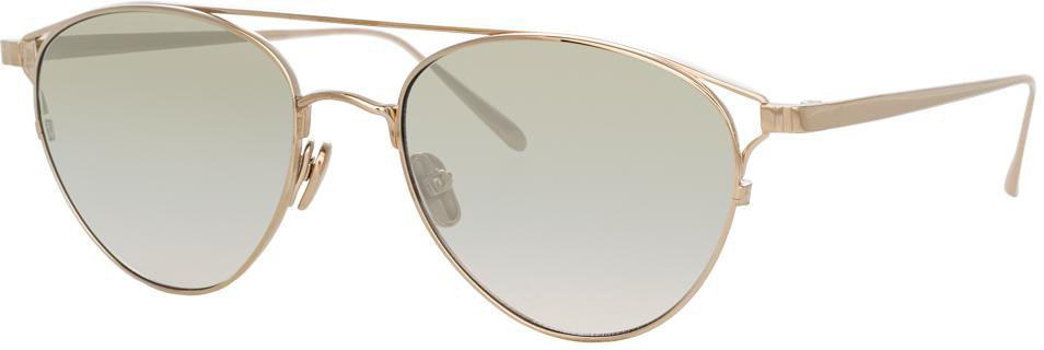 Color_LFL804C6SUN - Linda Farrow Omar C6 Aviator Sunglasses