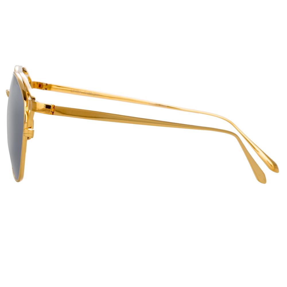 Color_LFL804C7SUN - Linda Farrow Omar C7 Aviator Sunglasses