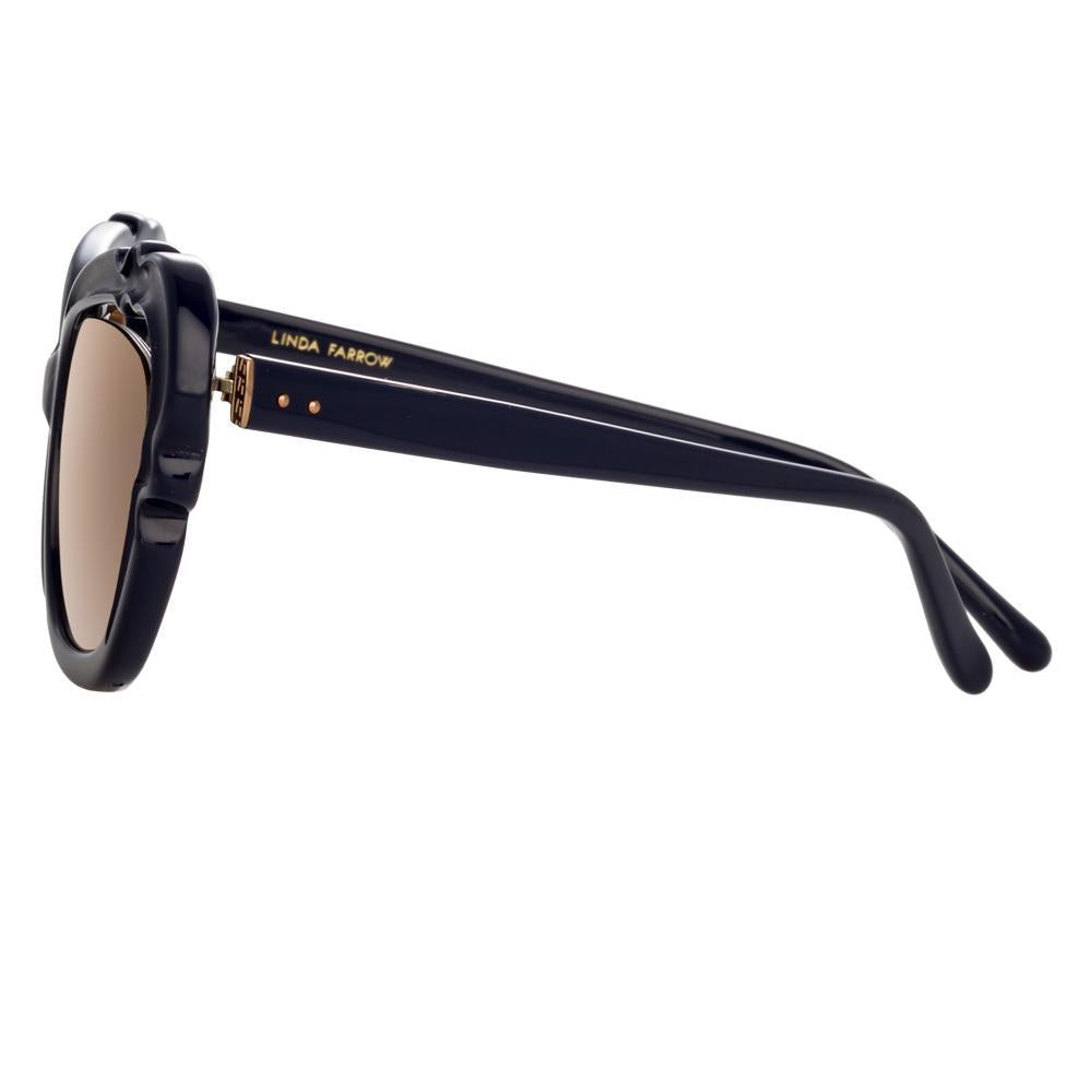 Color_LFL824C4SUN - Linda Farrow Salma C4 Cat Eye Sunglasses