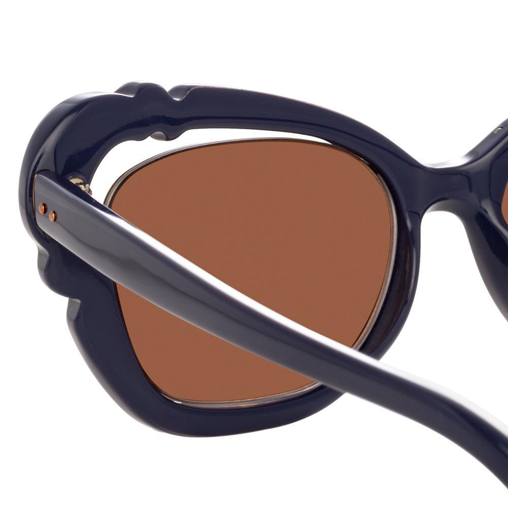 Color_LFL824C4SUN - Linda Farrow Salma C4 Cat Eye Sunglasses