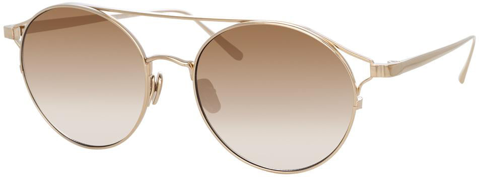 Color_LFL825C5SUN - Linda Farrow Rayan C5 Oval Sunglasses
