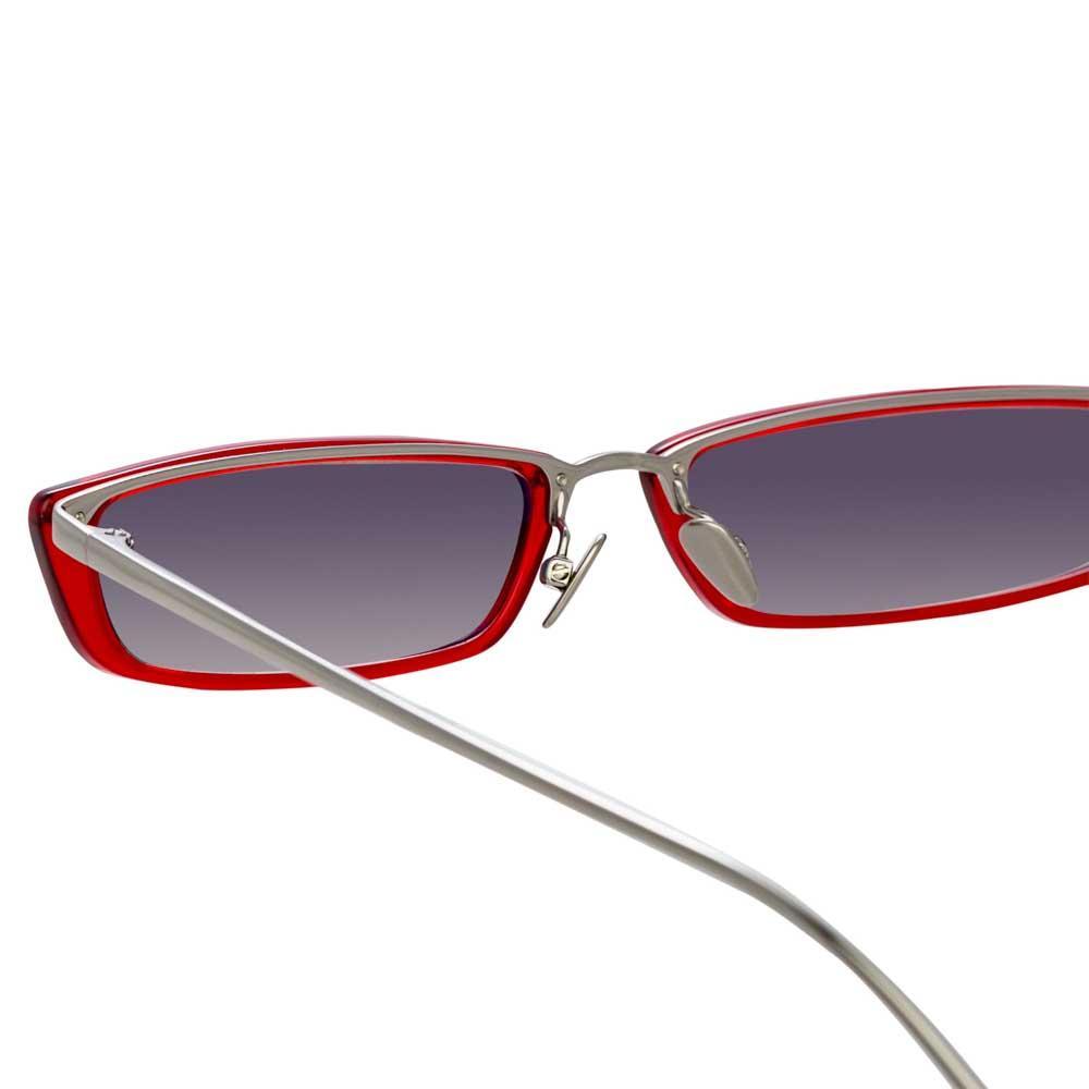 Color_LFL838C10SUN - Linda Farrow Issa C10 Rectangular Sunglasses