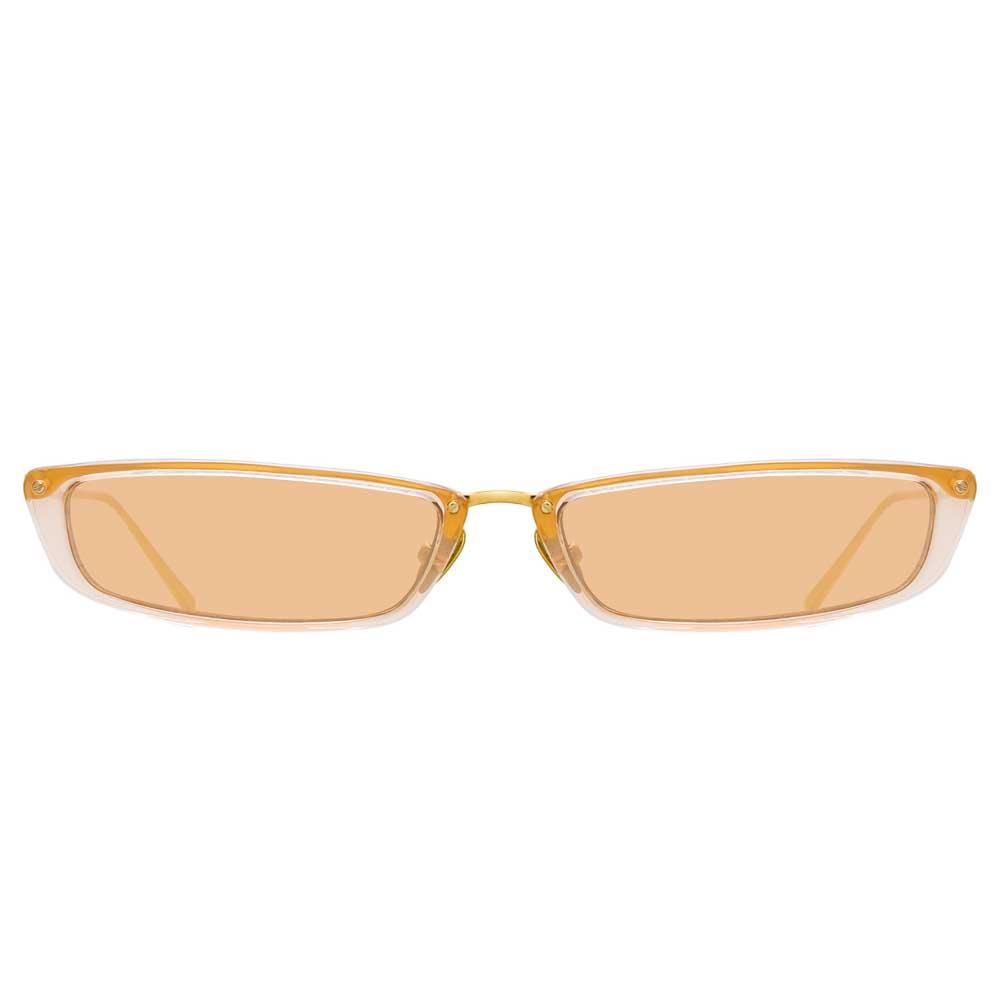 Color_LFL838C8SUN - Linda Farrow Issa C8 Rectangular Sunglasses