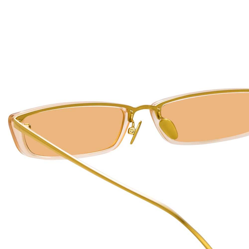 Color_LFL838C8SUN - Linda Farrow Issa C8 Rectangular Sunglasses