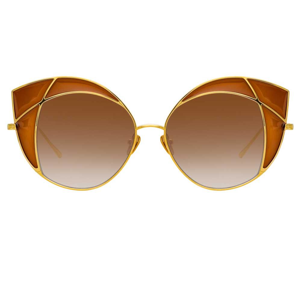Color_LFL856C2SUN - Linda Farrow Albany C2 Cat Eye Sunglasses