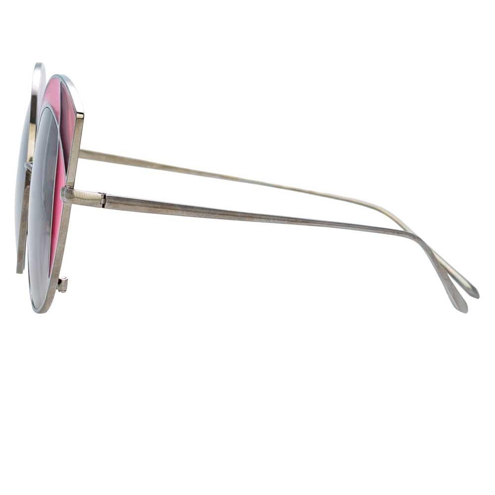 Color_LFL856C5SUN - Linda Farrow Albany C5 Cat Eye Sunglasses