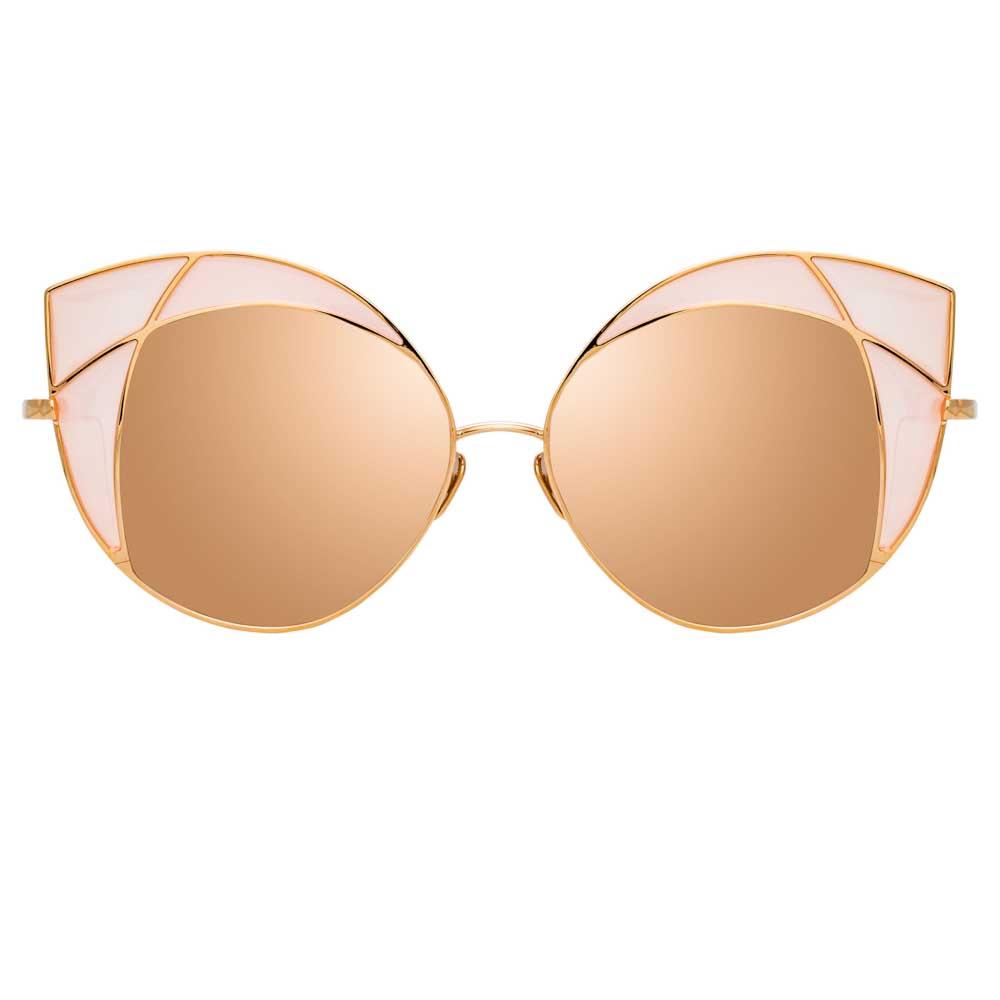 Color_LFL856C6SUN - Linda Farrow Albany C6 Cat Eye Sunglasses