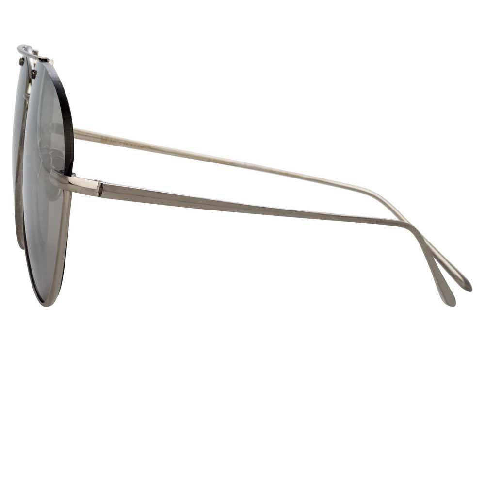 Color_LFL859C2SUN - Linda Farrow Pine C2 Aviator Sunglasses