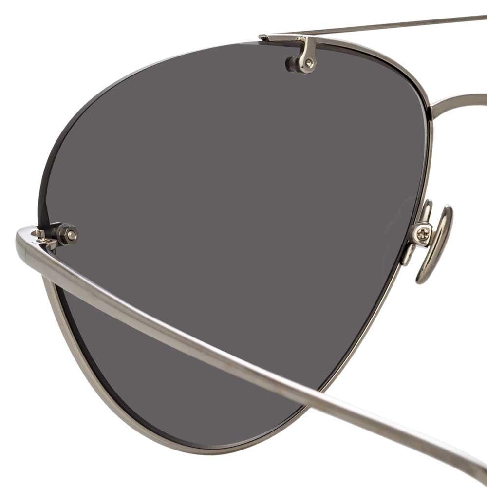 Color_LFL859C2SUN - Linda Farrow Pine C2 Aviator Sunglasses