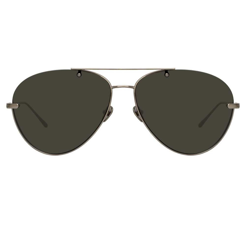 Color_LFL859C7SUN - Linda Farrow Pine C7 Aviator Sunglasses