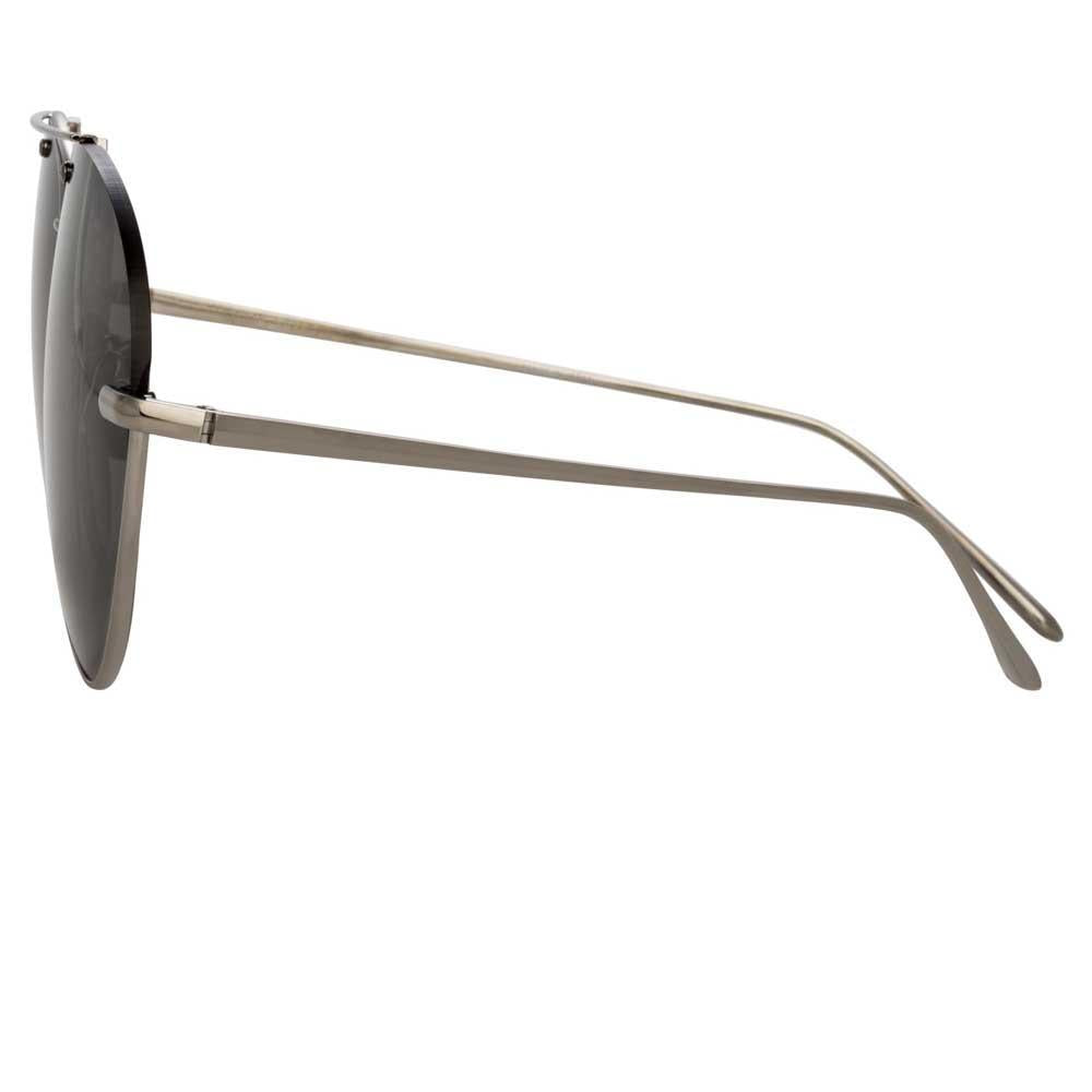 Color_LFL859C7SUN - Linda Farrow Pine C7 Aviator Sunglasses