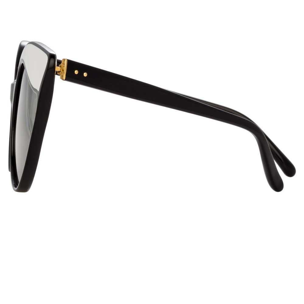 Color_LFL871C1SUN - Linda Farrow Ash C1 Cat Eye Sunglasses