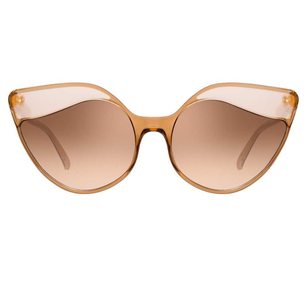 Color_LFL871C2SUN - Linda Farrow Ash C2 Cat Eye Sunglasses