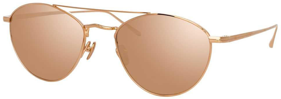 Color_LFL876C3SUN - Linda Farrow Caine C3 Aviator Sunglasses