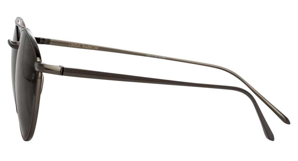 Color_LFL876C6SUN - Linda Farrow Caine C6 Aviator Sunglasses