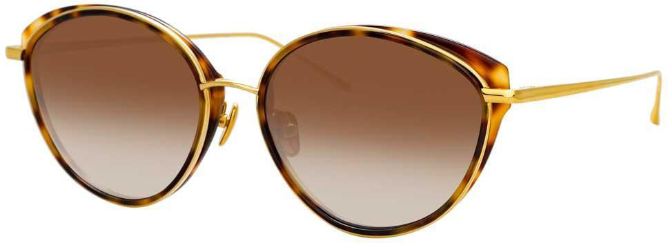 Color_LFL912C2SUN - Linda Farrow Ivy C2 Cat Eye Sunglasses