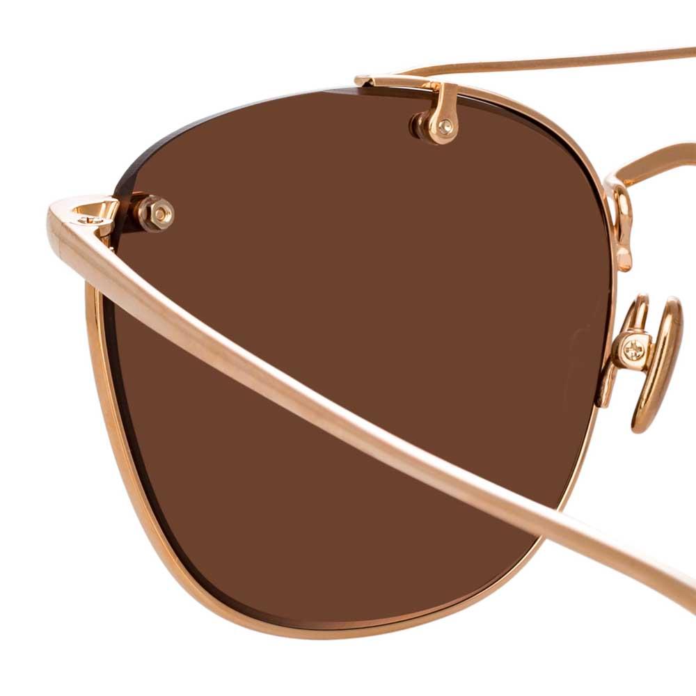 Color_LFL922C3SUN - Linda Farrow Anton C3 Square Sunglasses