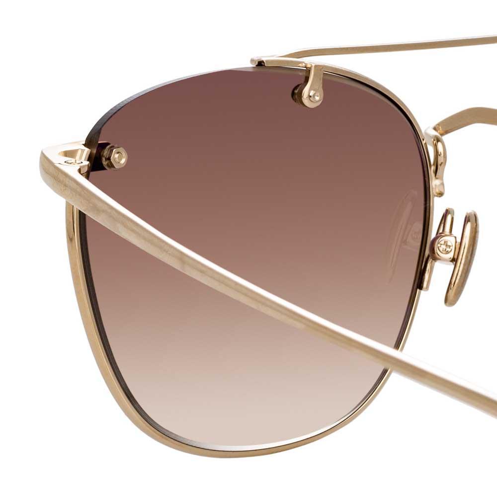 Color_LFL922C6SUN - Linda Farrow Anton C6 Square Sunglasses