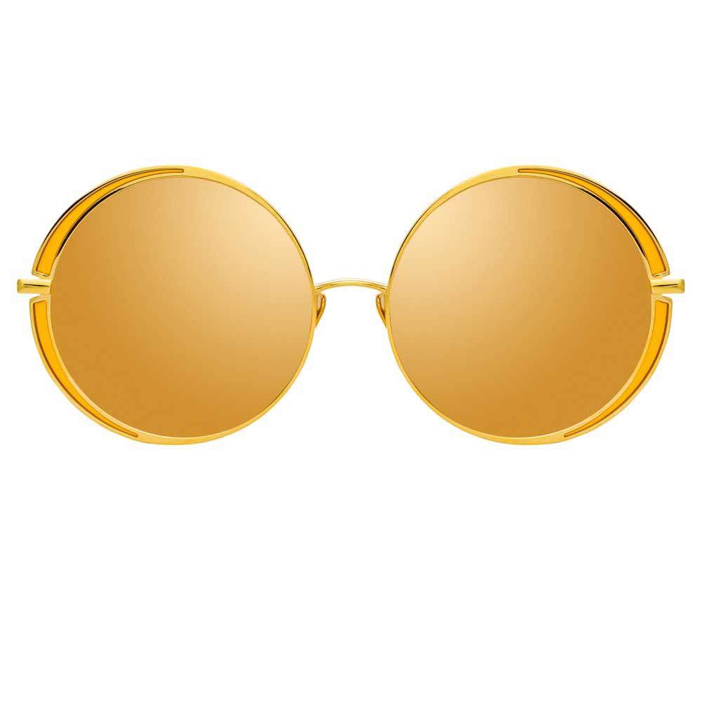 Color_LFL933C5SUN - Linda Farrow Hart C5 Round Sunglasses