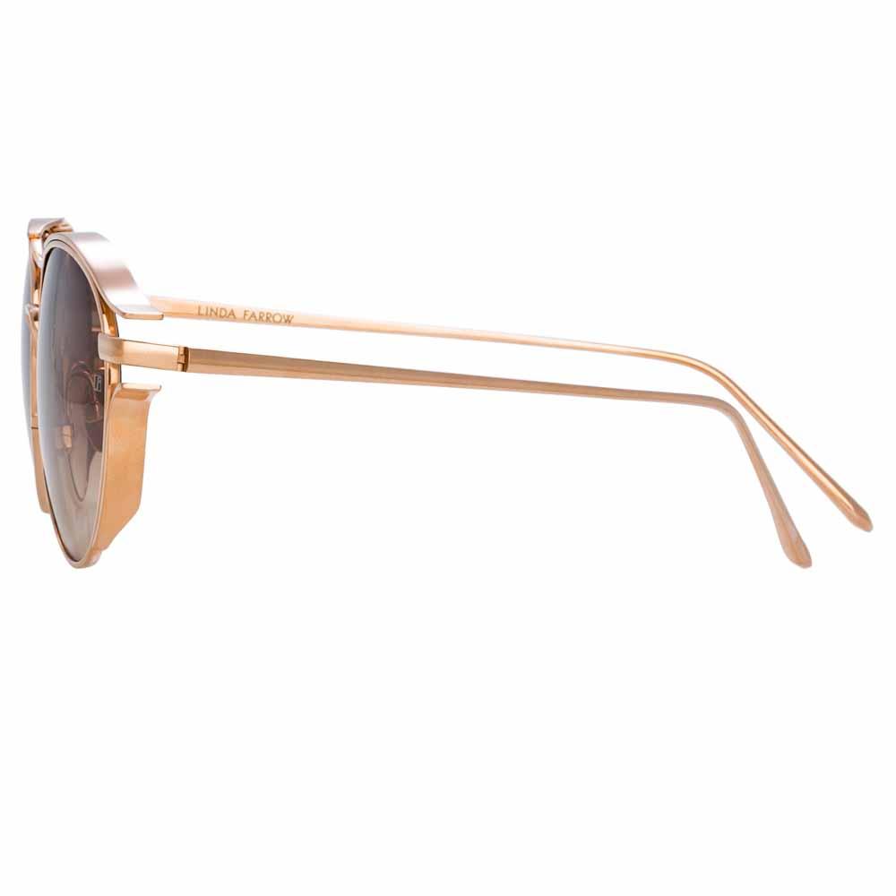 Color_LFL944C5SUN - Linda Farrow Cradle C5 Oval Sunglasses