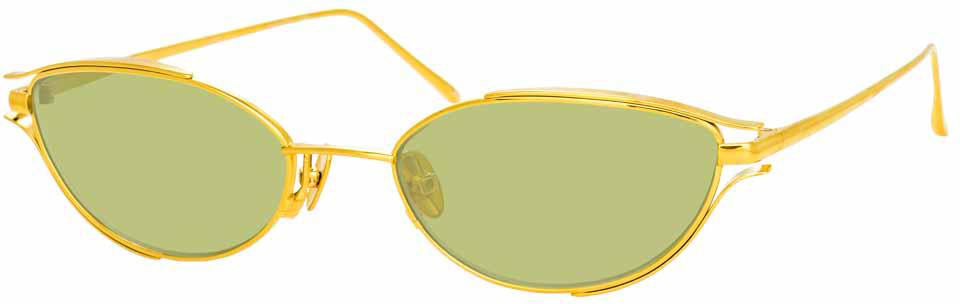 Color_LFL947C1SUN - Linda Farrow Violet C1 Cat Eye Sunglasses