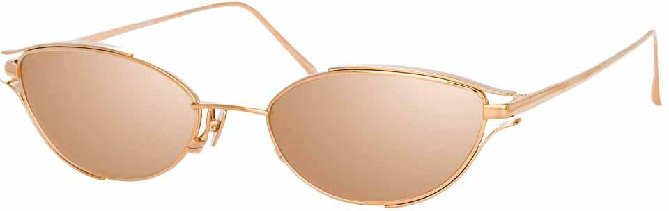 Color_LFL947C3SUN - Linda Farrow Violet C3 Cat Eye Sunglasses