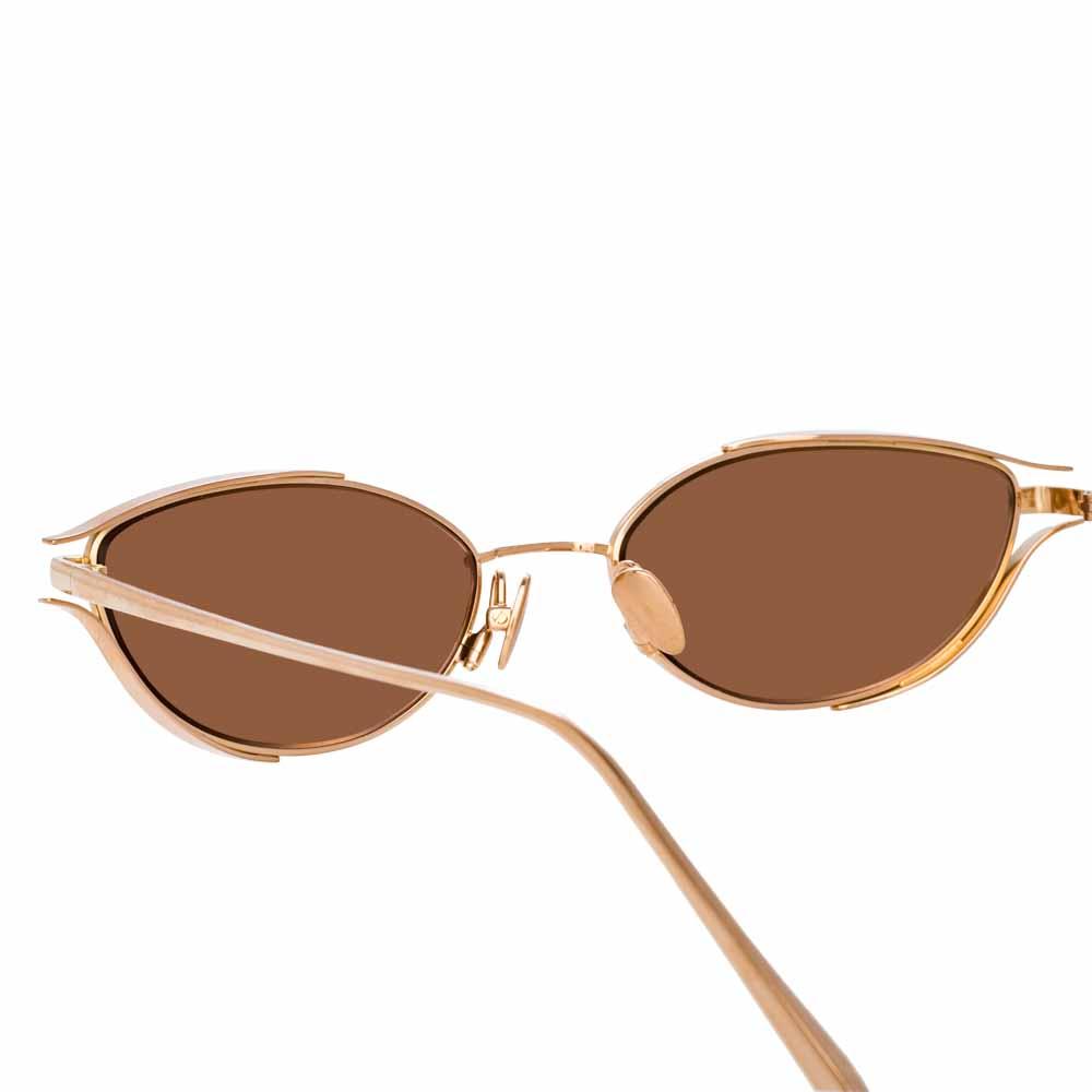 Color_LFL947C3SUN - Linda Farrow Violet C3 Cat Eye Sunglasses