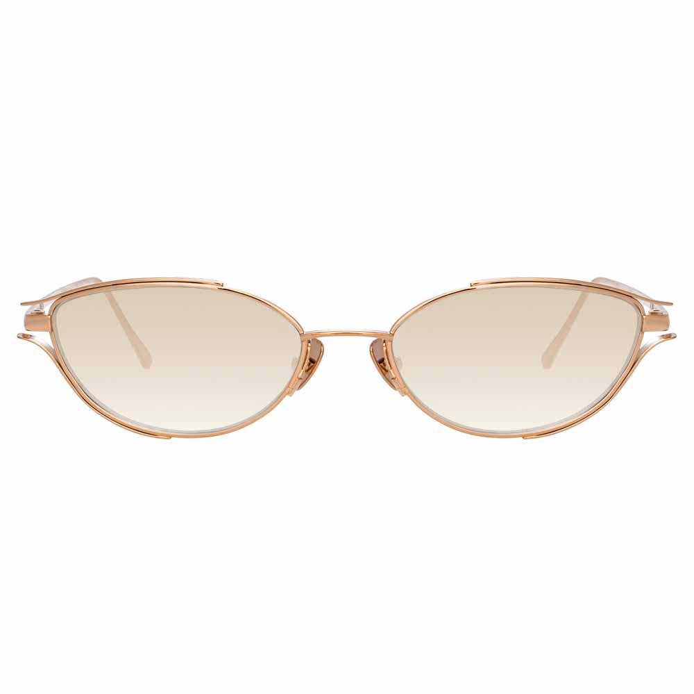 Color_LFL947C4SUN - Linda Farrow Violet C4 Cat Eye Sunglasses