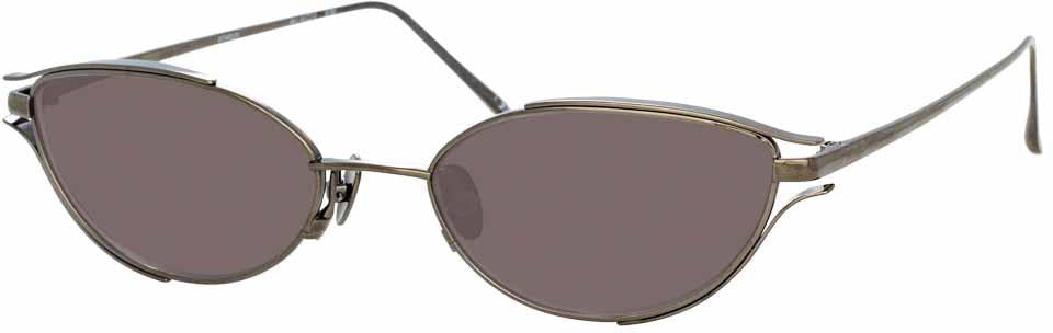 Color_LFL947C5SUN - Linda Farrow Violet C5 Cat Eye Sunglasses