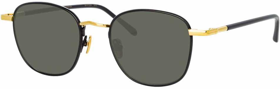Color_LFL953C1SUN - Linda Farrow Trouper C1 Square Sunglasses