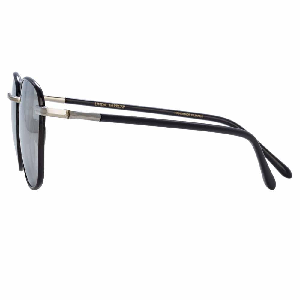 Color_LFL953C4SUN - Linda Farrow Trouper C4 Square Sunglasses