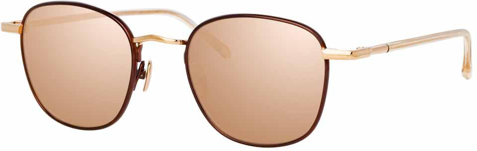 Color_LFL953C5SUN - Linda Farrow Trouper C5 Square Sunglasses
