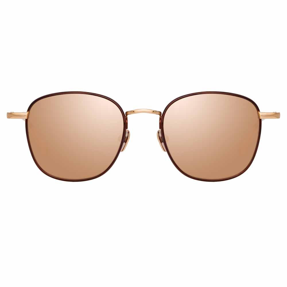 Color_LFL953C5SUN - Linda Farrow Trouper C5 Square Sunglasses