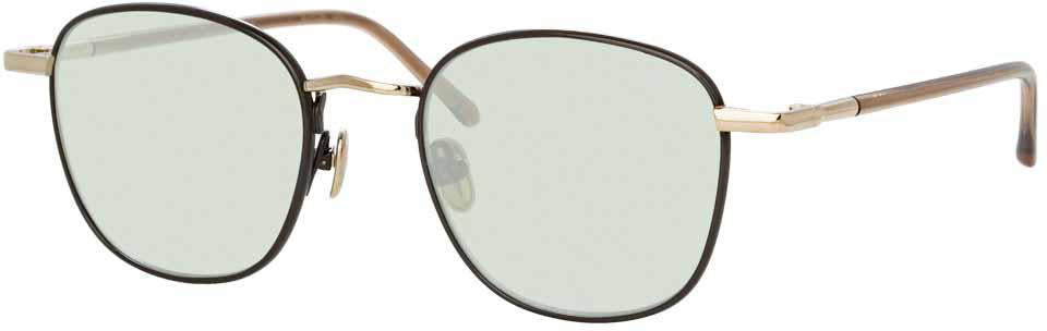 Color_LFL953C6SUN - Linda Farrow Trouper C6 Square Sunglasses
