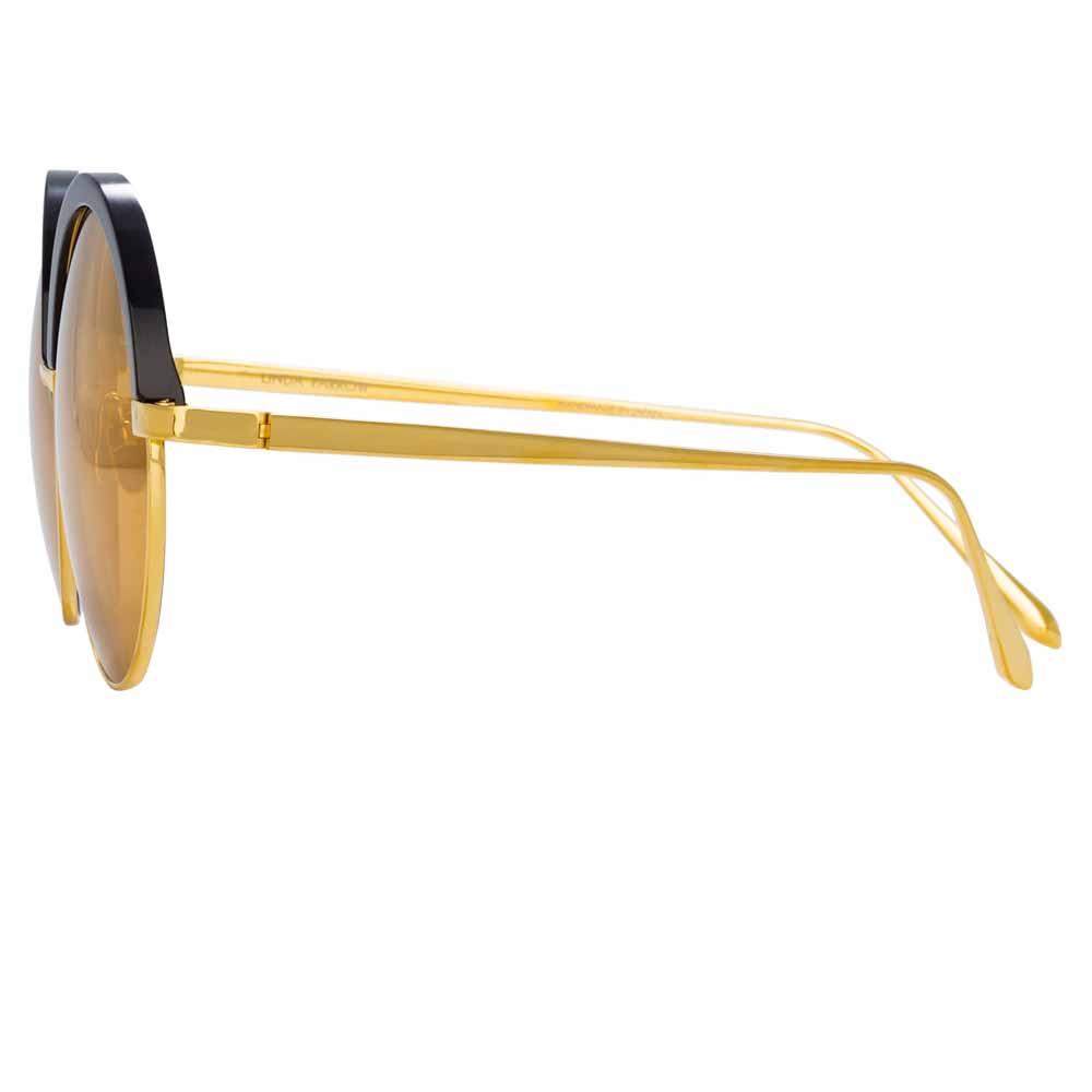 Color_LFL966C2SUN - Linda Farrow Annie C2 Round Sunglasses