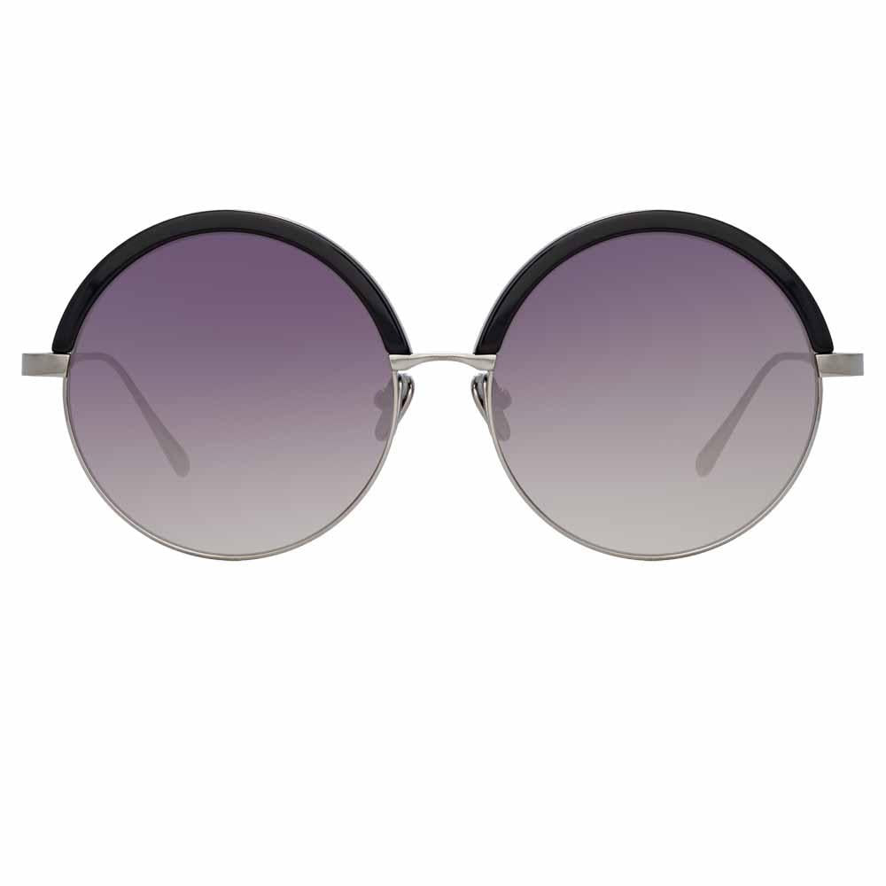 Color_LFL966C5SUN - Linda Farrow Annie C5 Round Sunglasses