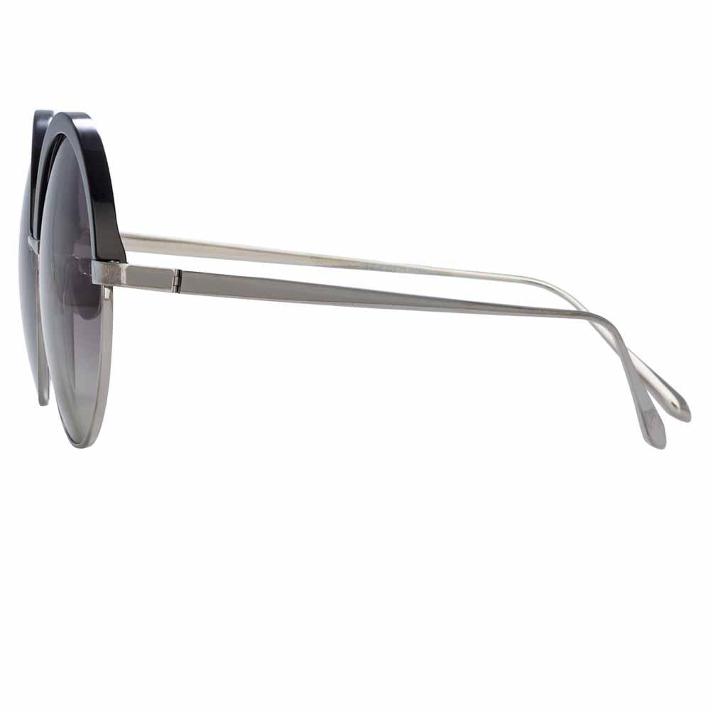 Color_LFL966C5SUN - Linda Farrow Annie C5 Round Sunglasses